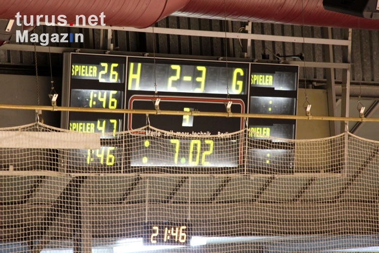 Berliner Eishockey-Derby in der Erika-Hess-Halle ECC Preussen Juniors Berlin - FASS Berlin 2:3
