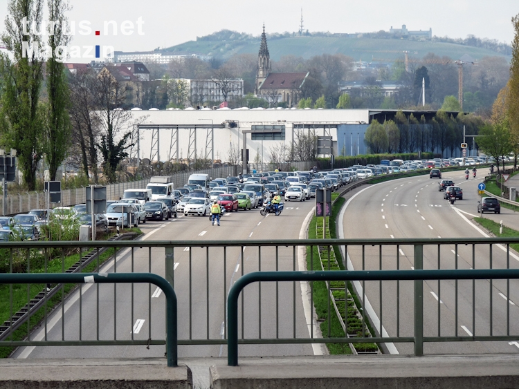 Leere Straßen nach dem Spiel gegen Dresden