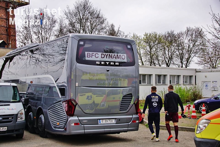 BFC Dynamo beim 1. FC Lok Leipzig