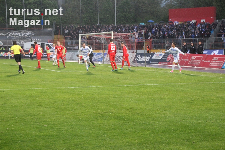Spielszenen RWO MSV Niederrheinpokal Halbfinale