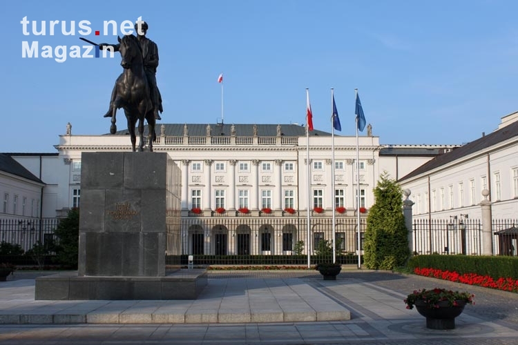 siedziba prezydenta / Präsidentensitz in Warschau