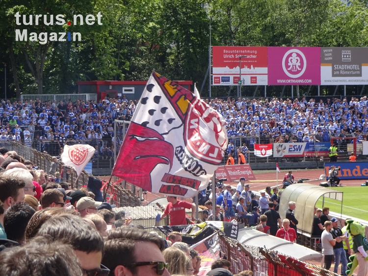 MSV Duisburg Fans bei Fortuna Köln 13.05.2017