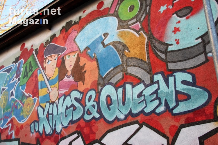 Kings and Queens in the Quarter... Graffiti in Berlin Neukölln