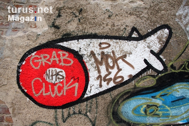 Kopf ab, ein glatter Schnitt... Graffiti in Berlin Neukölln