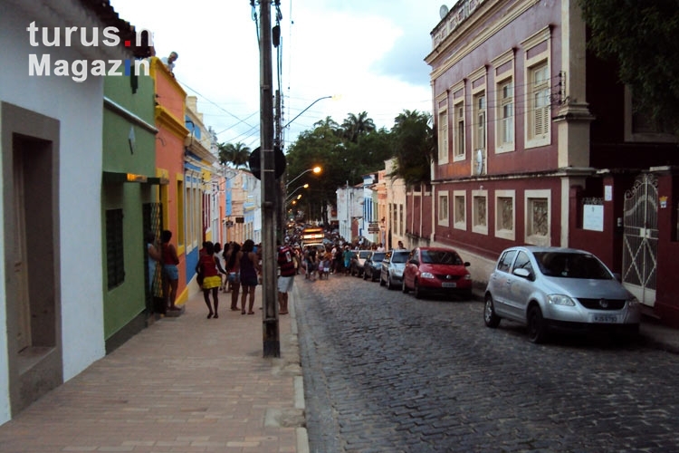 Stadtzentrum der Mittelstadt Villazón im Departamento Potosí, Bolivien