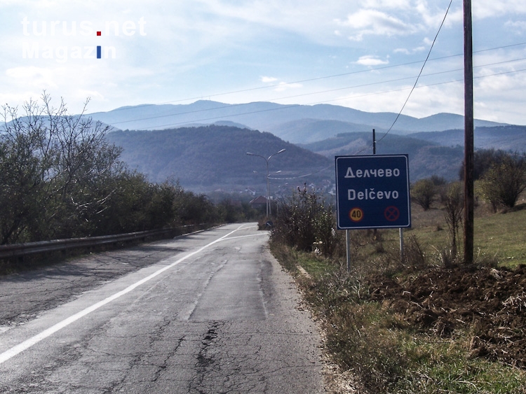 Delcevo in Mazedonien