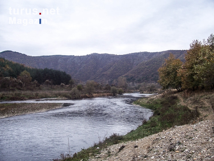 Fluss Struma in Bulgarien