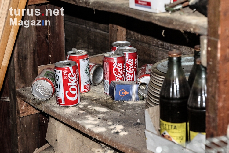 Cola-Dosen aus den 90ern