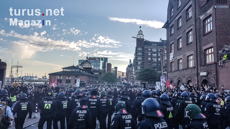 Welcome to Hell Demonstration in Hamburg
