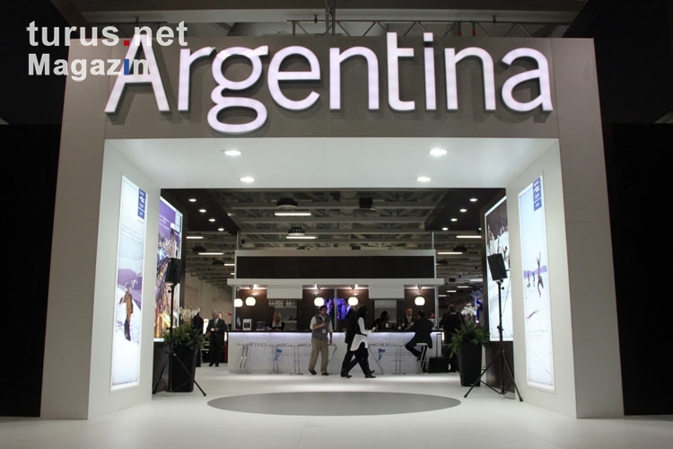 Nobler Messestand von Argentinien auf der ITB 2012