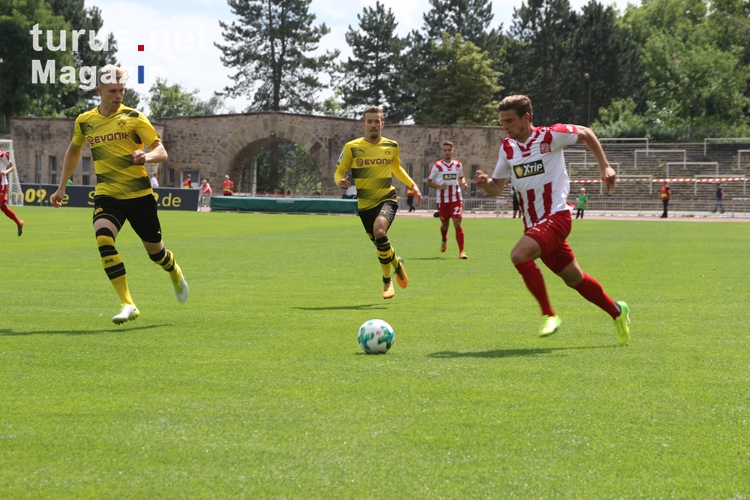Spielszenen BVB U23 gegen Rot Weiss Essen