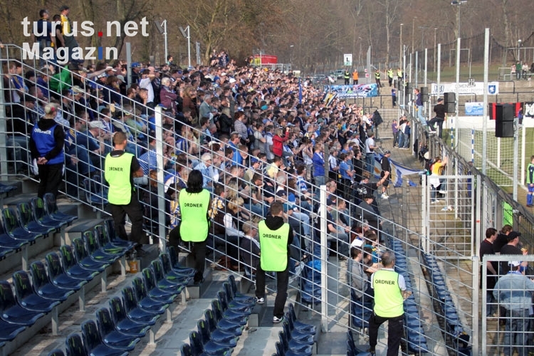 Fans / Ultras des FC Carl Zeiss Jena beim SV Babelsberg 03