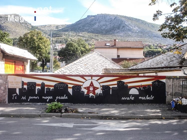 Graffiti in Mostar