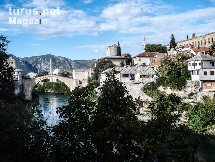 Brücke in Altstadt von Mostar