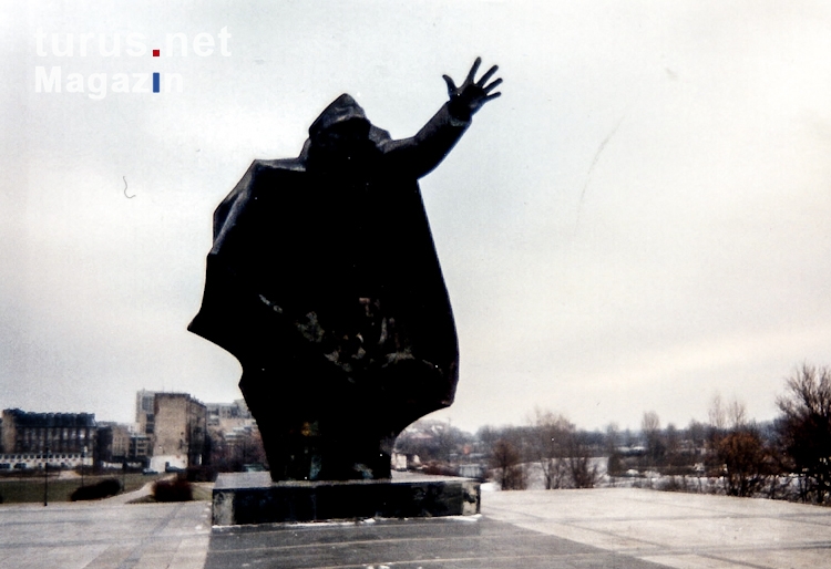 Kommunistisches Denkmal in Warschau (1995)