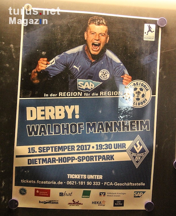 FC-Astoria Walldorf vs. SV Waldhof Mannheim