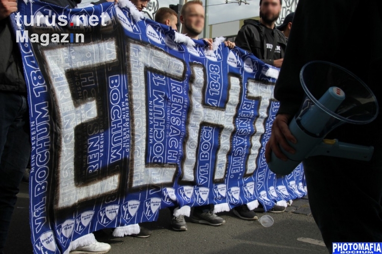 VfL Bochum Demo gegen Ausgliederung des Vereins