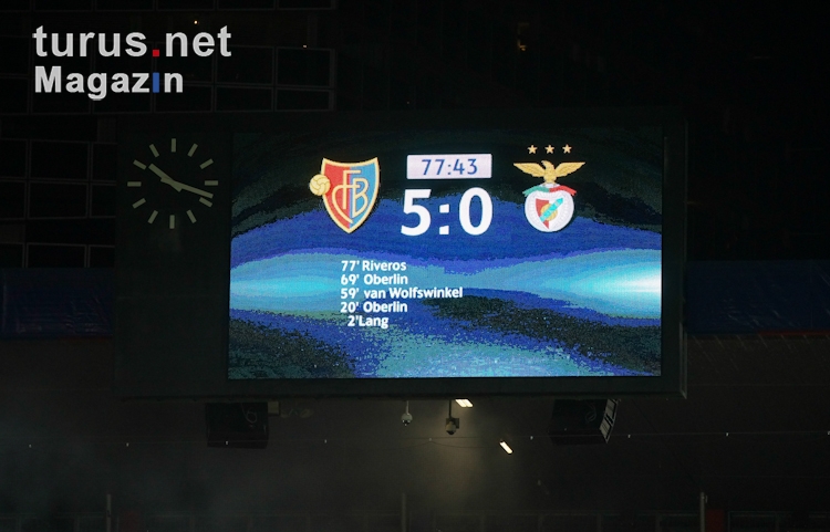 FC Basel vs. Benfica Lissabon