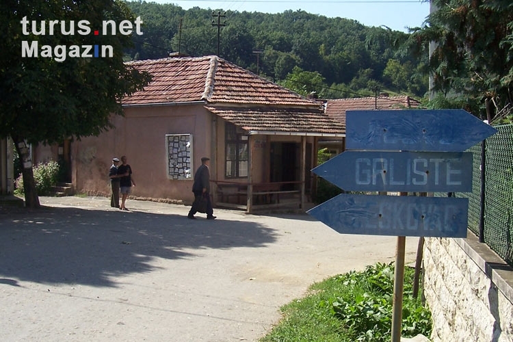 Die Ortschaft Lenovac im Osten Serbiens