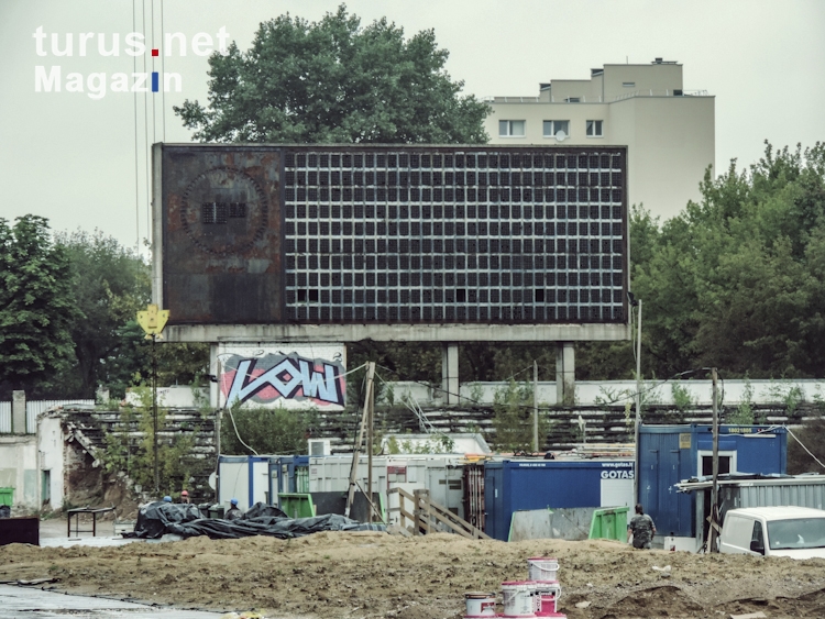 Žalgiris-Stadion als Ruine