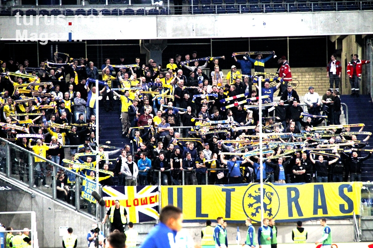 Braunschweig Fans in Duisburg Oktober 2017