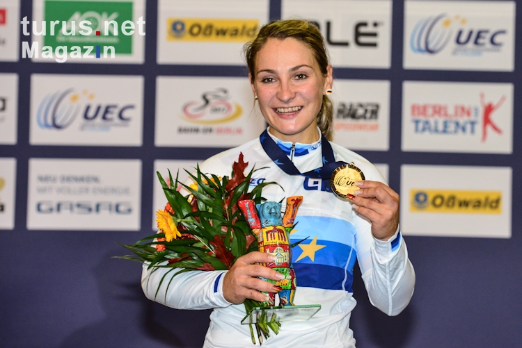 Kristina Vogel holt Gold im Sprint