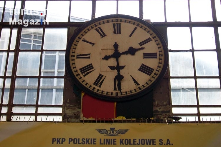 Bahnhofsuhr in Wroclaw / Breslau