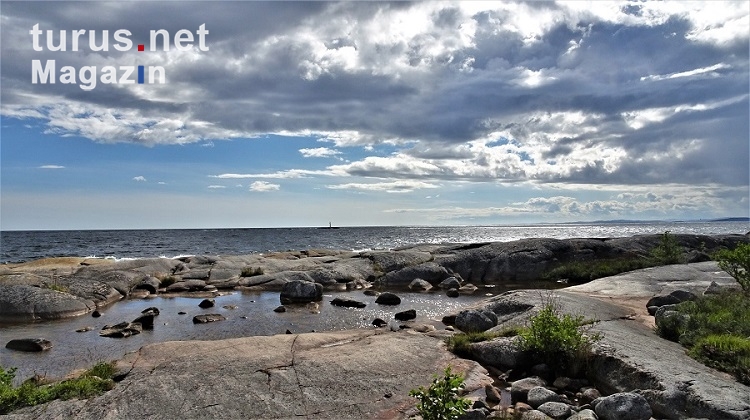 felsige Ostseeküste in Schweden