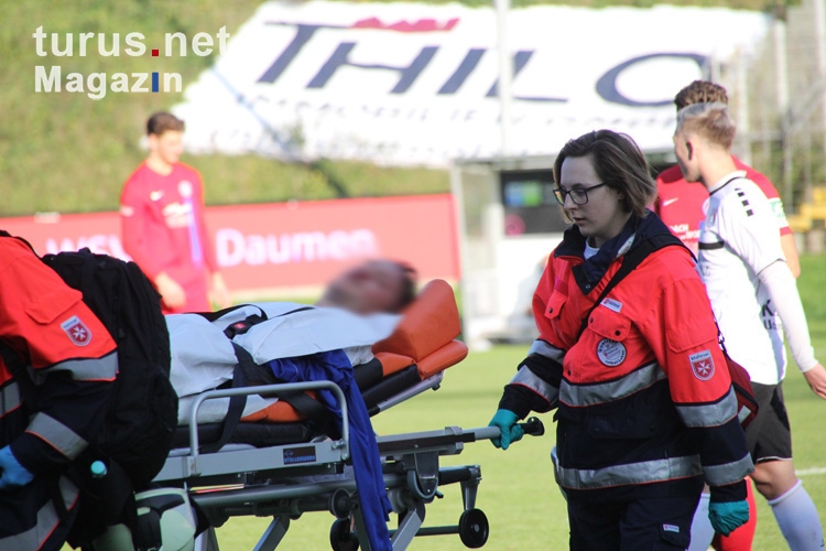 Christian Müller KFC verletzt in Wuppertal