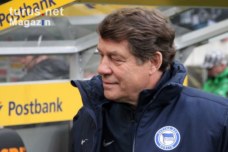 Hertha-Trainer Otto Rehhagel zu Gast in Gladbach