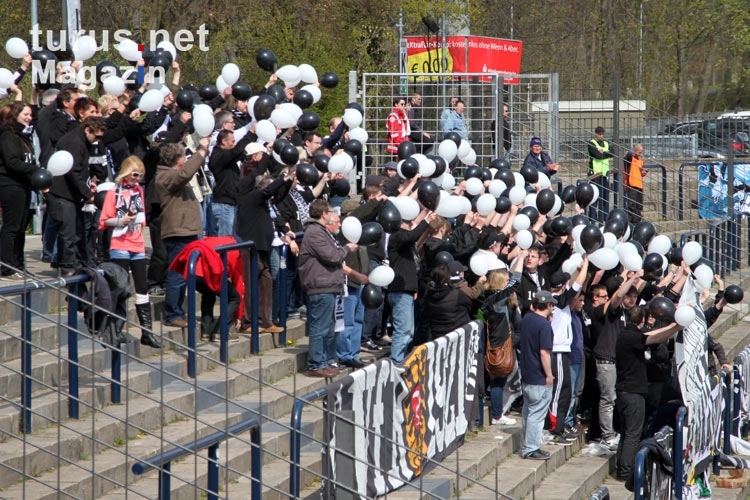 Fans des VfR Aalen zu Gast beim SV Babelsberg 03