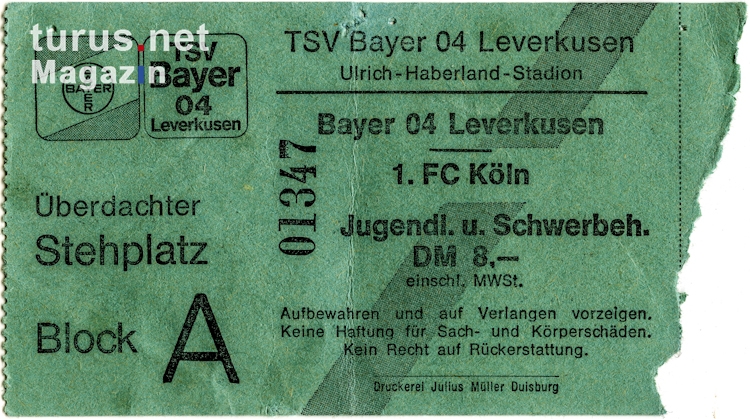 Bayer 04 Leverkusen vs. 1. FC Köln