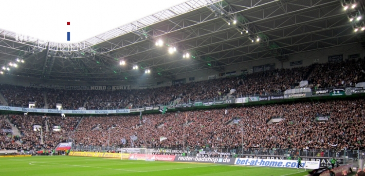 Borussia Mönchengladbach - FC Köln: Nordkurve