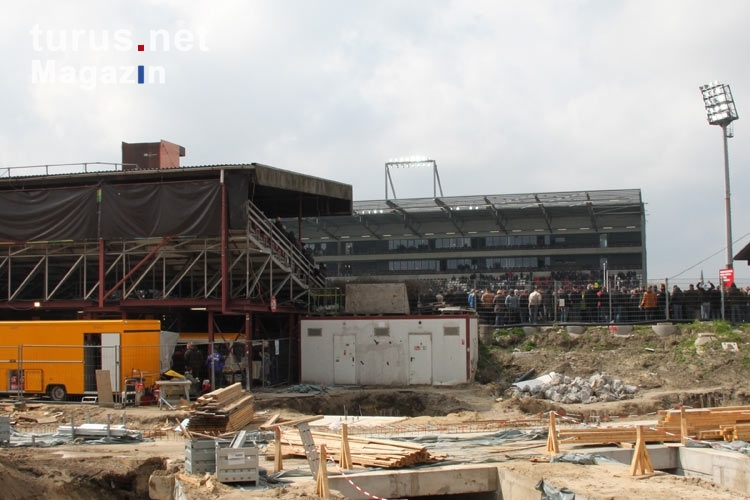 Baustelle Millerntor - das Stadion des FC St. Pauli