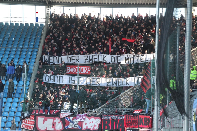 Nürnberg Fans gegen Ausgliederung