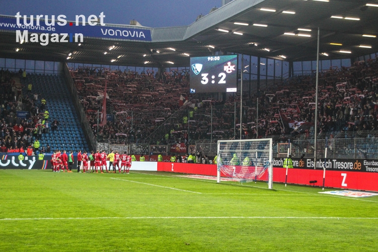 Kaiserslautern Fans in Bochum nach Abpfiff