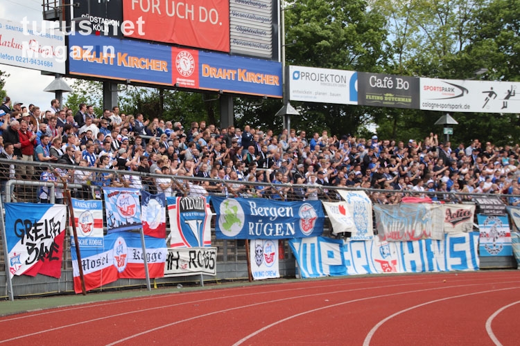Hansa Rostock bei Fortuna Köln