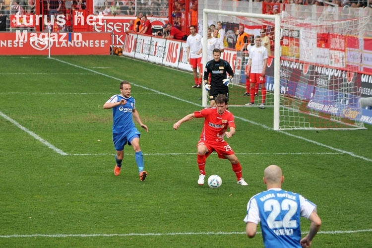 Auswärtsspiel des FC Hansa Rostock beim 1. FC Union Berlin