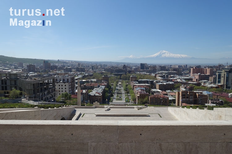 Blick auf Jerewan