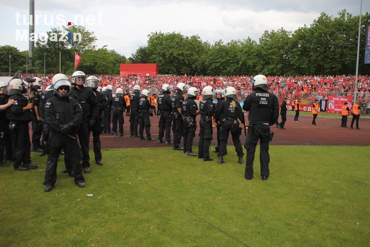 Polizeieinsatz Pokalfinale RWO gegen RWE