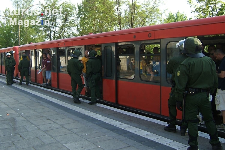 Polizeibegleitung in der S-Bahn