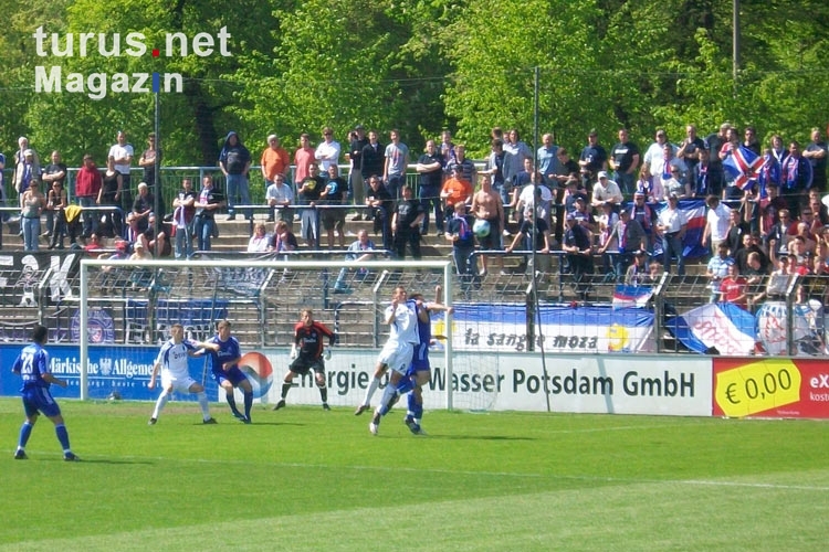 Holstein Kiel zu Gast beim SV Babelsberg 03, 2:0-Sieg, Regionalliga Nord 2008/09