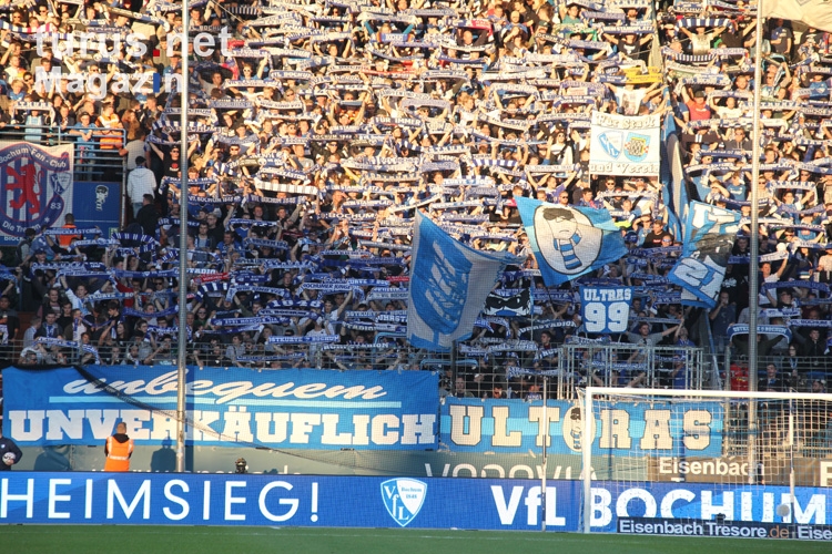Support Bochum Fans gegen Bielefeld