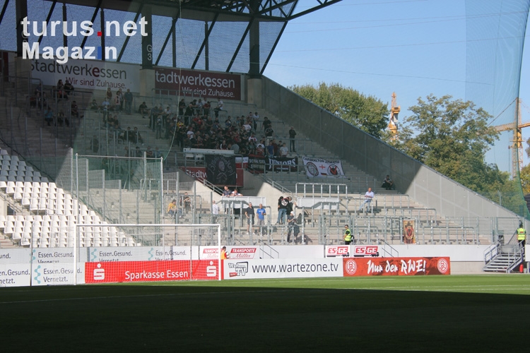 Viktoria Köln Fans in Essen 13. Oktober 2018