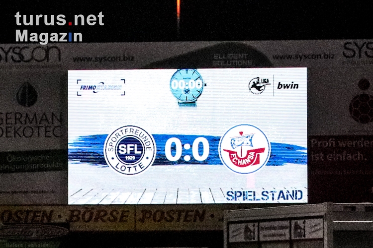 Sportfreunde Lotte vs. F.C. Hansa Rostock