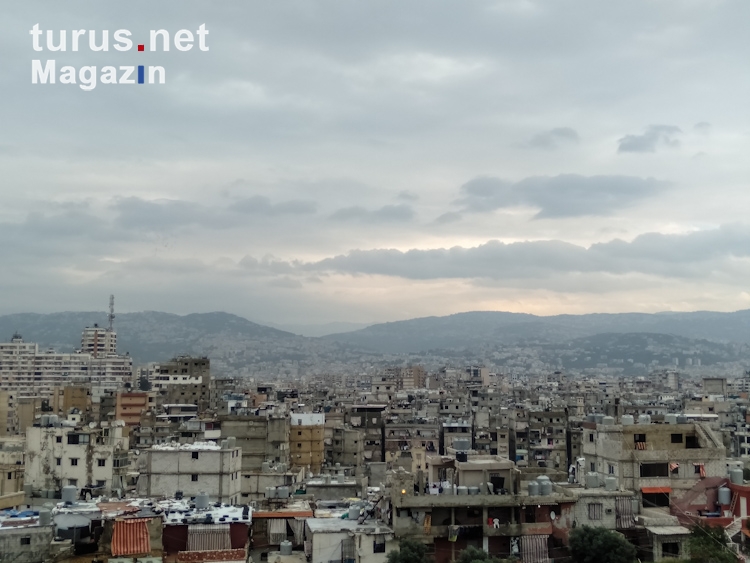 Blick auf Beirut (Libanon)