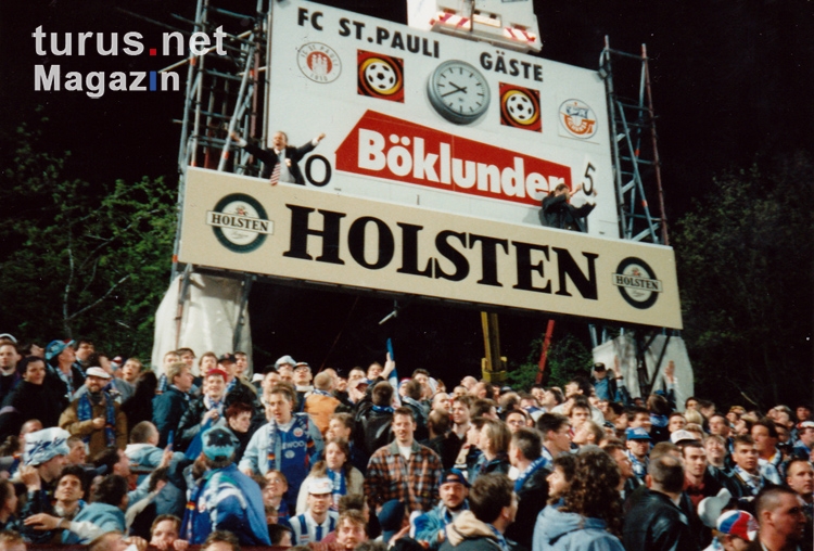 Hansa Rostock beim FC St. Pauli