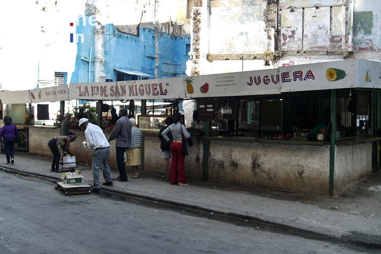 Obststand in Havanna