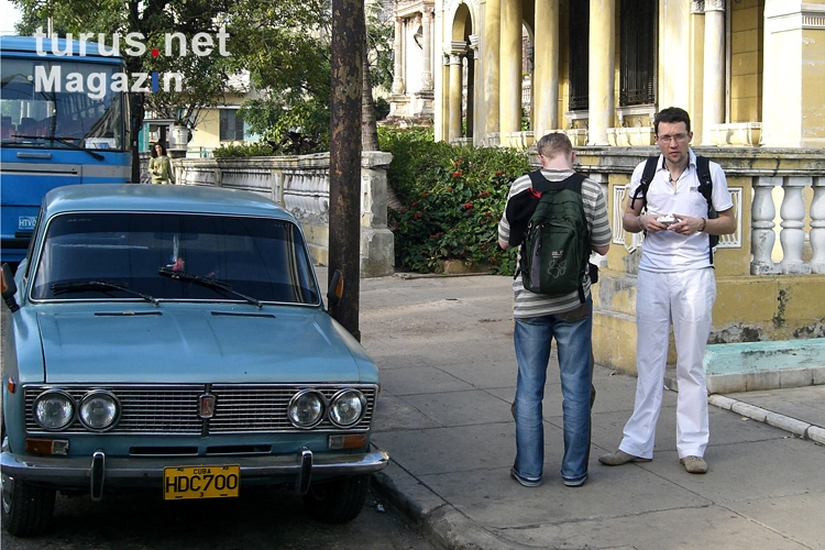 ein Lada in Havanna
