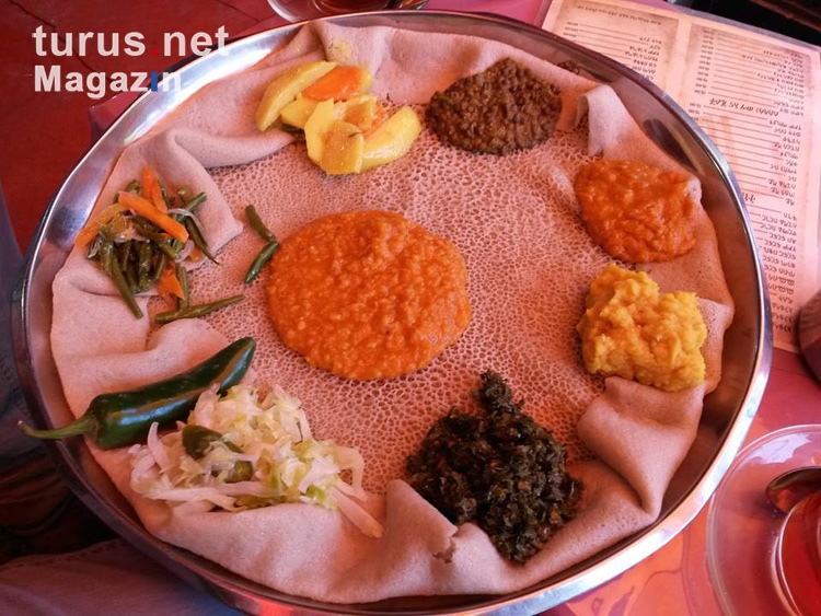 Speisen in Äthiopien